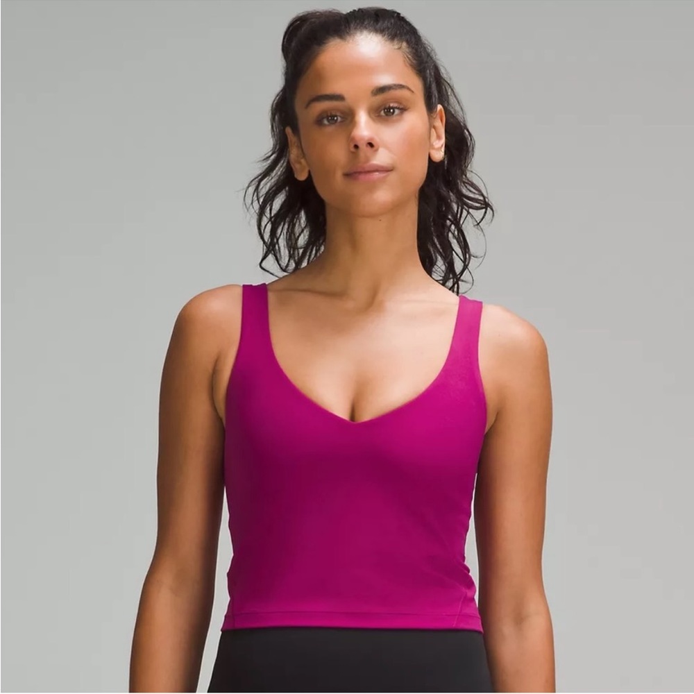 Lululemon Align Tank Size 4. Magenta Color. Lululemon tank size 4. Good as new.